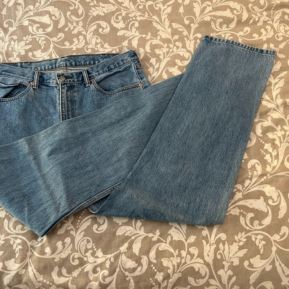Levi’s 505 W38 L34 blue jeans - Picture 5 of 7